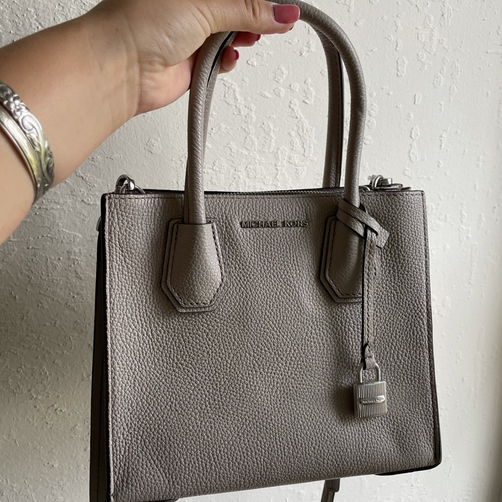 Michael Kors slate gray purse